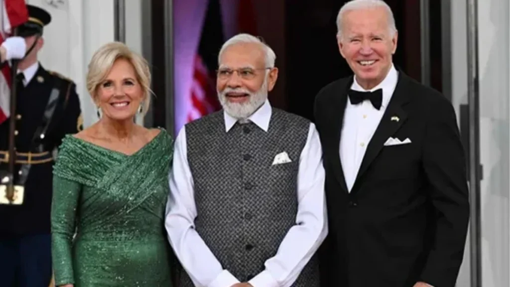 Jill Biden received thousands of dollars worth of gifts from Modi Jill Biden received thousands of dollars' worth of gifts from Modi.