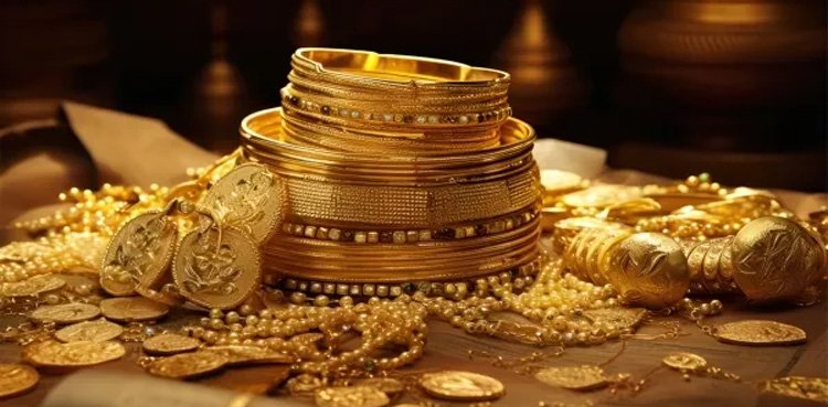 Gold rates continue to surge in Pakistan Gold rates continue to surge in Pakistan