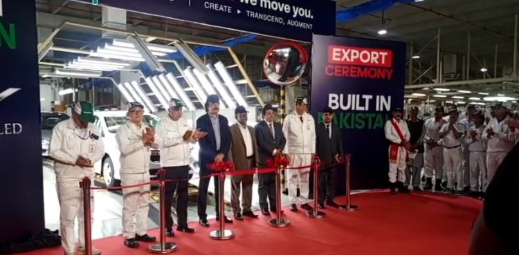 In a first, Pakistan begins exporting cars to Japan In a first, Pakistan begins exporting cars to Japan