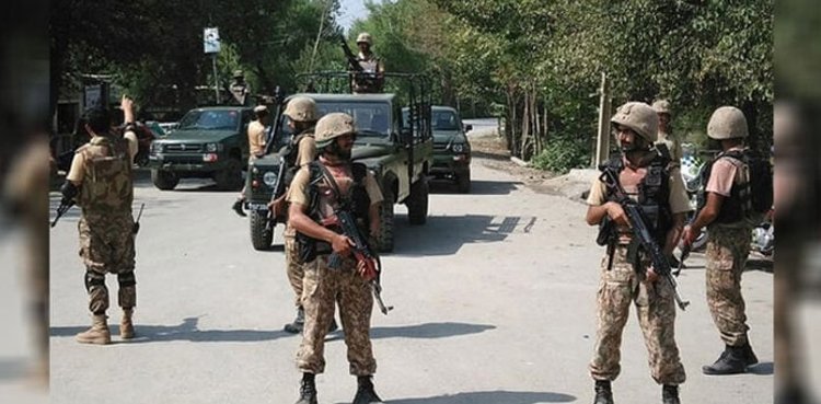 Ten terrorists dead as security forces foil attack on Jandola check post Ten terrorists dead as security forces foil attack on Jandola check post