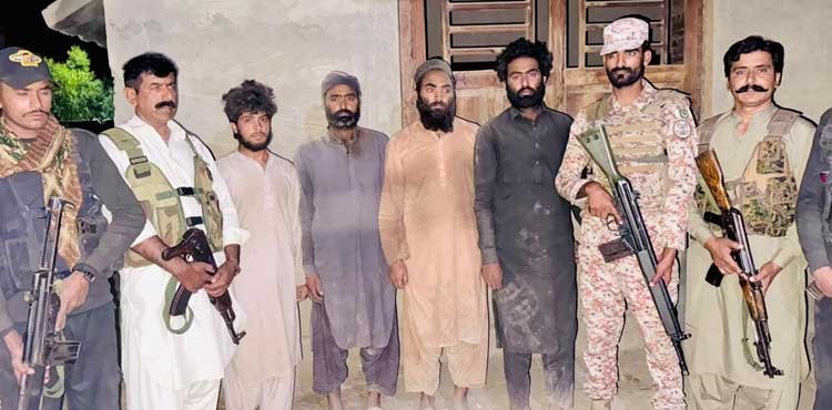 Four abductees rescued from Shikarpur katcha area Four abductees rescued from Shikarpur katcha area
