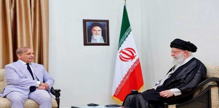 PM Shehbaz meets Iran’s supreme leader