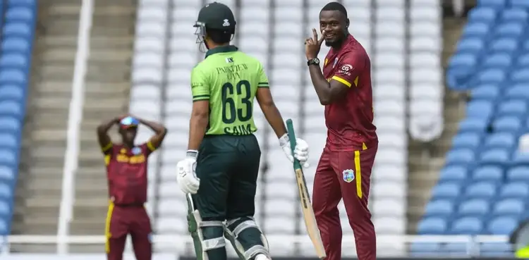Pakistan set 181-run target for West Indies in rain-reduced second ODI