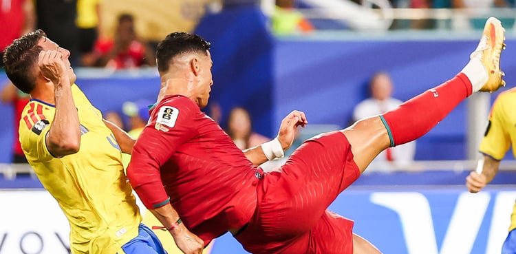 Portugal draw with World Cup Group K winners Colombia