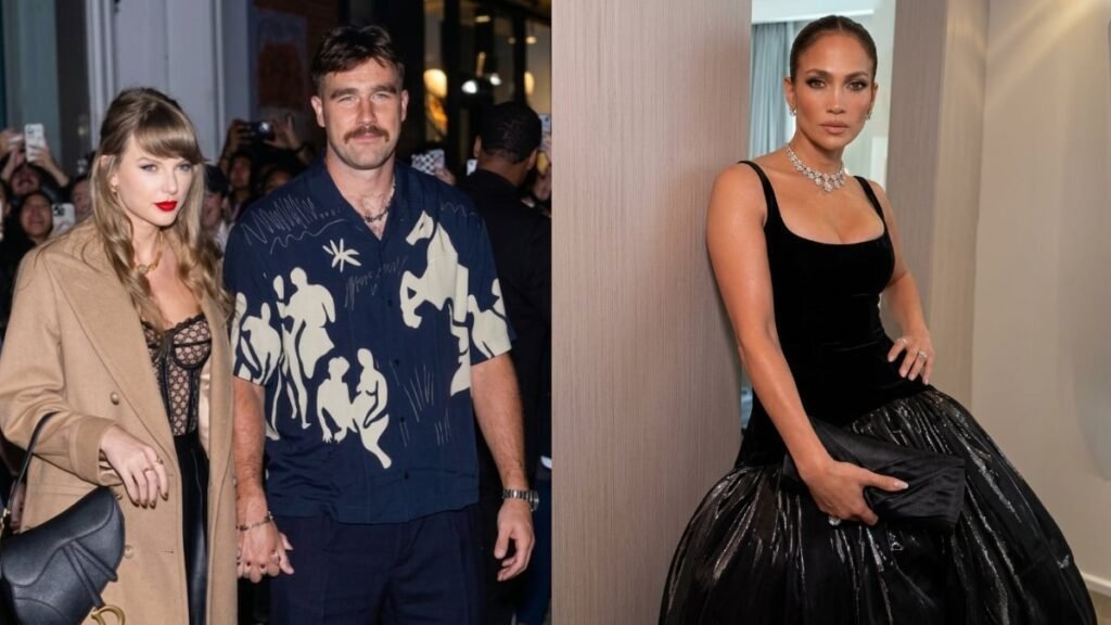 Jennifer Lopez turns heads at Taylor Swift, Travis Kelce wedding