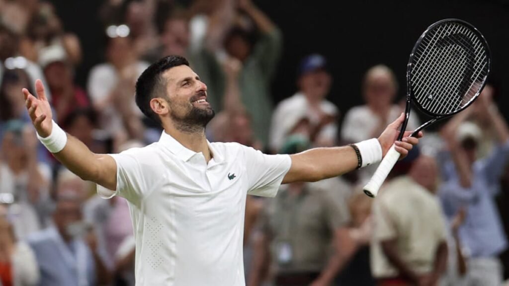Djokovic survives Wimbledon’s longest quarter-final to book Sinner blockbuster