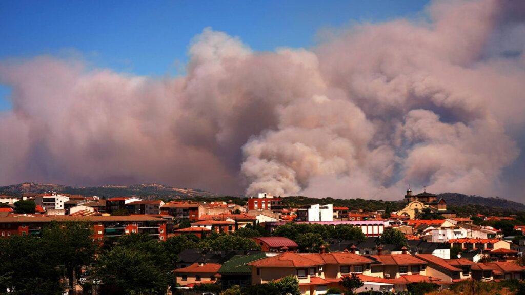 Wildfires force evacuations outside Bordeaux as Spanish blazes cause first death