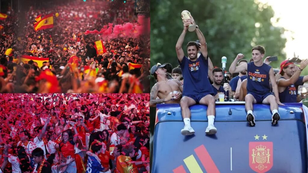 Spain gives royal welcome to World Cup Champions as millions filled Madrid’s streets