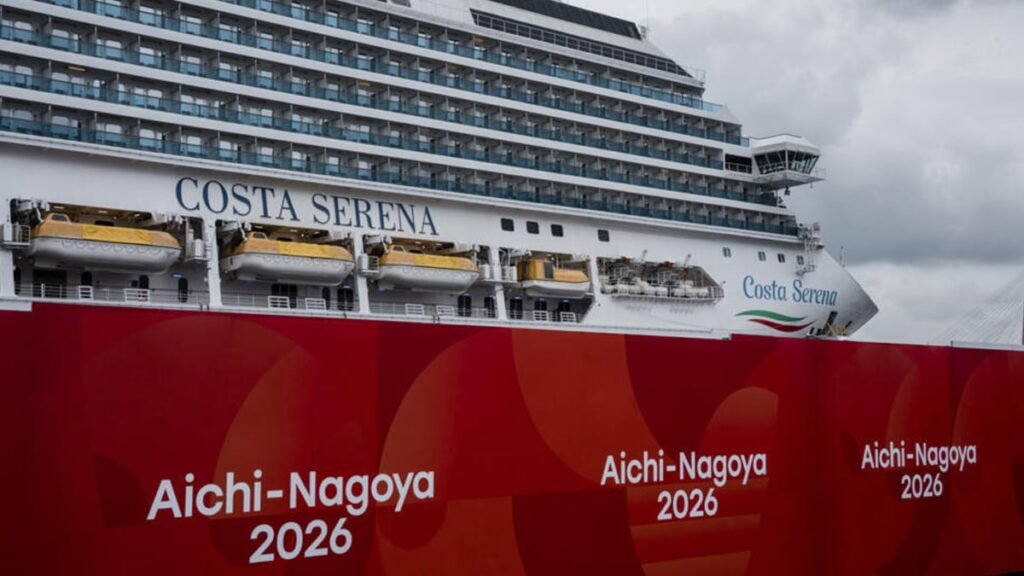 Asian Games cruise ship arrives as accommodation complaints grow