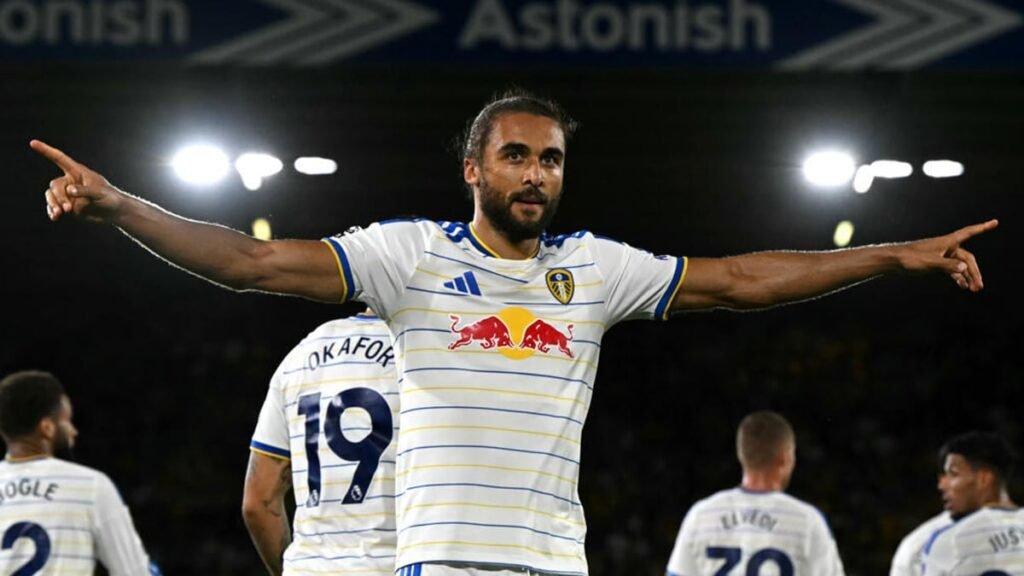 Leeds thrash Newcastle to go third in the Premier League