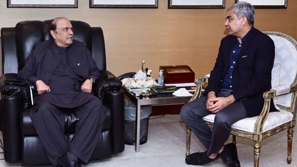 President Zardari, Mohsin Naqvi discuss country’s political situation