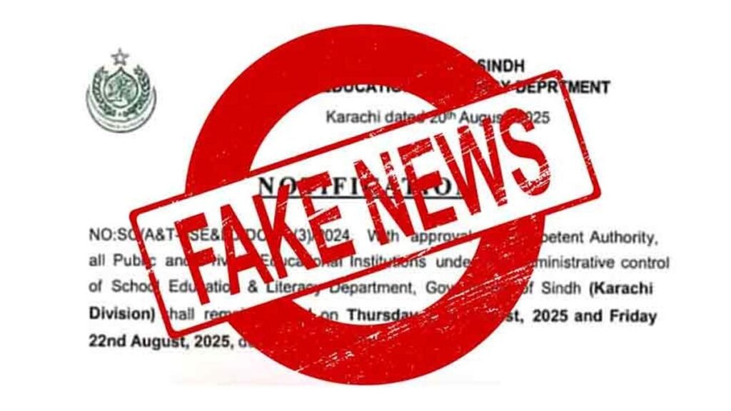 Sindh govt to seek NCCIA assistance to counter fake news