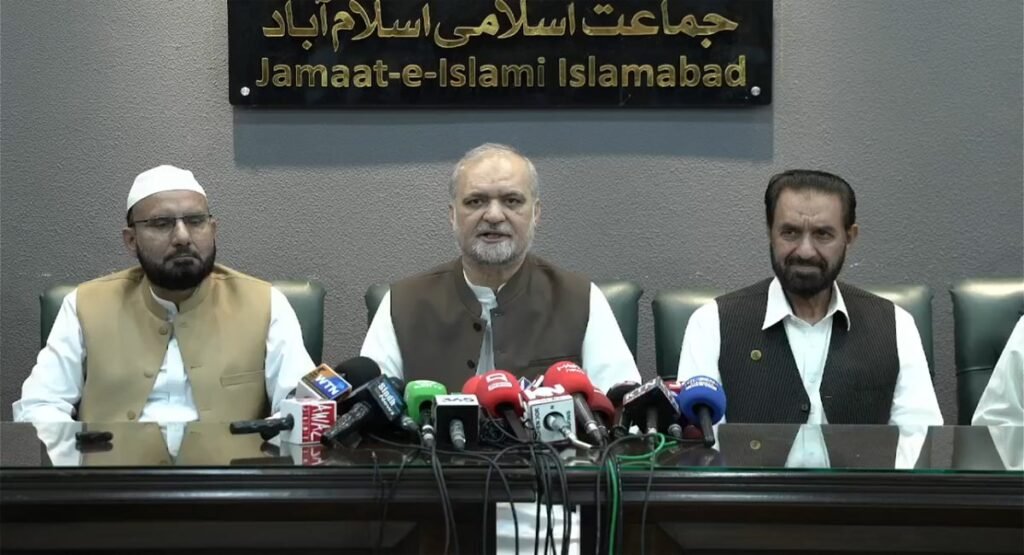 JI launches its march to Islamabad from Karachi